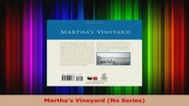 Read  Marthas Vineyard No Series Ebook Free