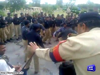 Police And Army Men Dancing Together For The First Time