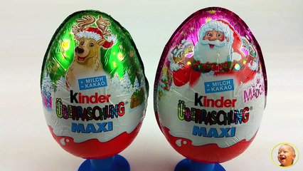 Christmas Maxi Surprise Eggs My Little Pony & Woodstock Toys