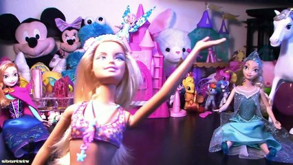 Скачать видео: Halloween Dolls Monster High Disney Frozen Dolls Disney Princess Dolls Toy Unboxings Mall Haul Toys