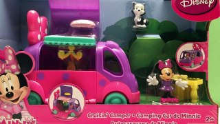 camping toys Disney Minnie: Minnie Mouse Toys - Toy Camper - Mickey Mouse Club House - Playset