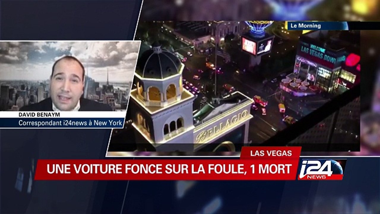 Las Vegas: une voiture fonce sur la foule, 1 mort