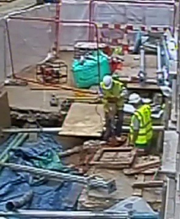 Il provoque une terrible explosion en perçant au marteau piqueur un câble de 11 000 volts