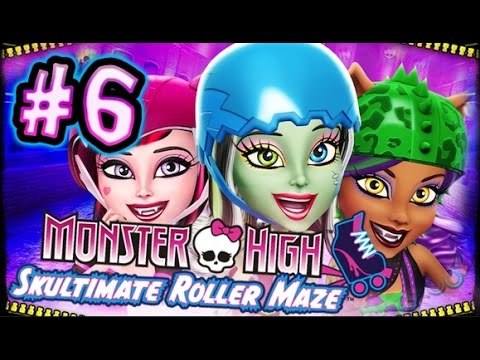 ☆ Monster High: Skultimate Roller Maze Walkthrough Part 6 (Wii, 3DS, DS) Full Gameplay ☆