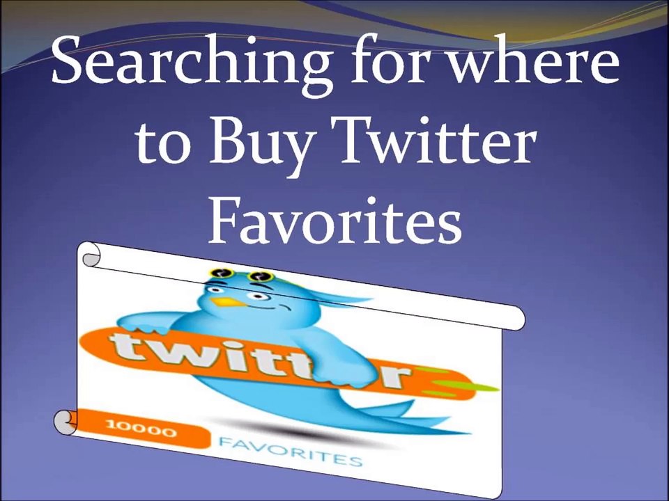 Buy Twitter Favorites Cheap