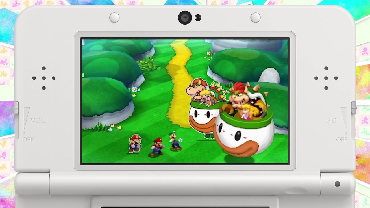 Mario & Luigi : Paper Jam Bros. - Bande-annonce vue d'ensemble