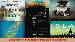 PDF Download  Classical And Quantum Dissipative Systems PDF Full Ebook