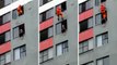 Fireman Saves A Suicidal Woman With A Drop-Kick To The Face
