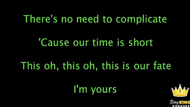 Jason Mraz I'm Yours lyrics