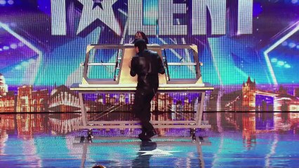 Illusionist Christian Farla wows the crowd | Britains Got Talent 2014