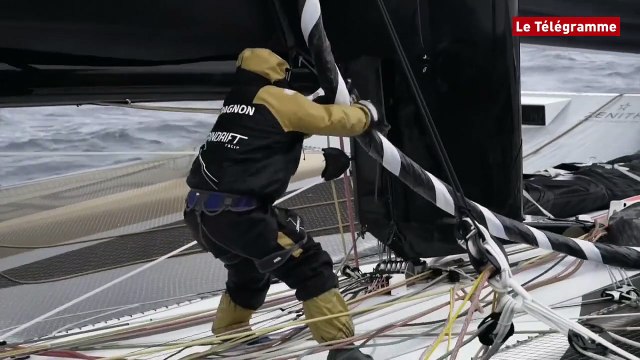 Trophée Jules Verne. Spindrift 2 : jour 26, ambiance dans le Pacifique