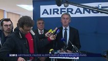 Vol dérouté d'Air France : une bombe factice découverte dans les toilettes