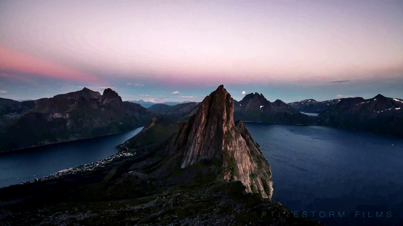 Découvrir la Norvège, pays magique. Filmé en 4K