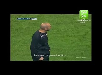 لقطة غريبة من عبد الحق بن شيخة في البطولة المغربية ديمة بعمايلو