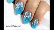 Glitter Winter Nails ❉ Elsa Frozen Nail Art ❉ Frozen Nails Tutorial DIY new