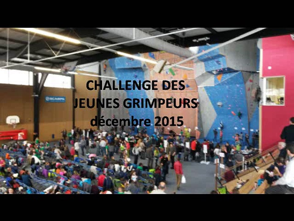 CHALLENGE DES JEUNES GRIMPEURS 2015