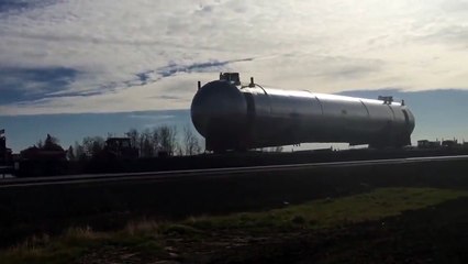 946000 Kg 'lık Tankın Kara Yolu İle Taşınması