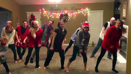 With The Ugliest Sweaters They Can Find, This Family Jumps Into Action