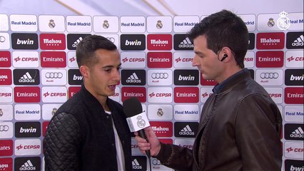 Lucas Vázquez- Cuando la BBC está bien, el equipo da un plus