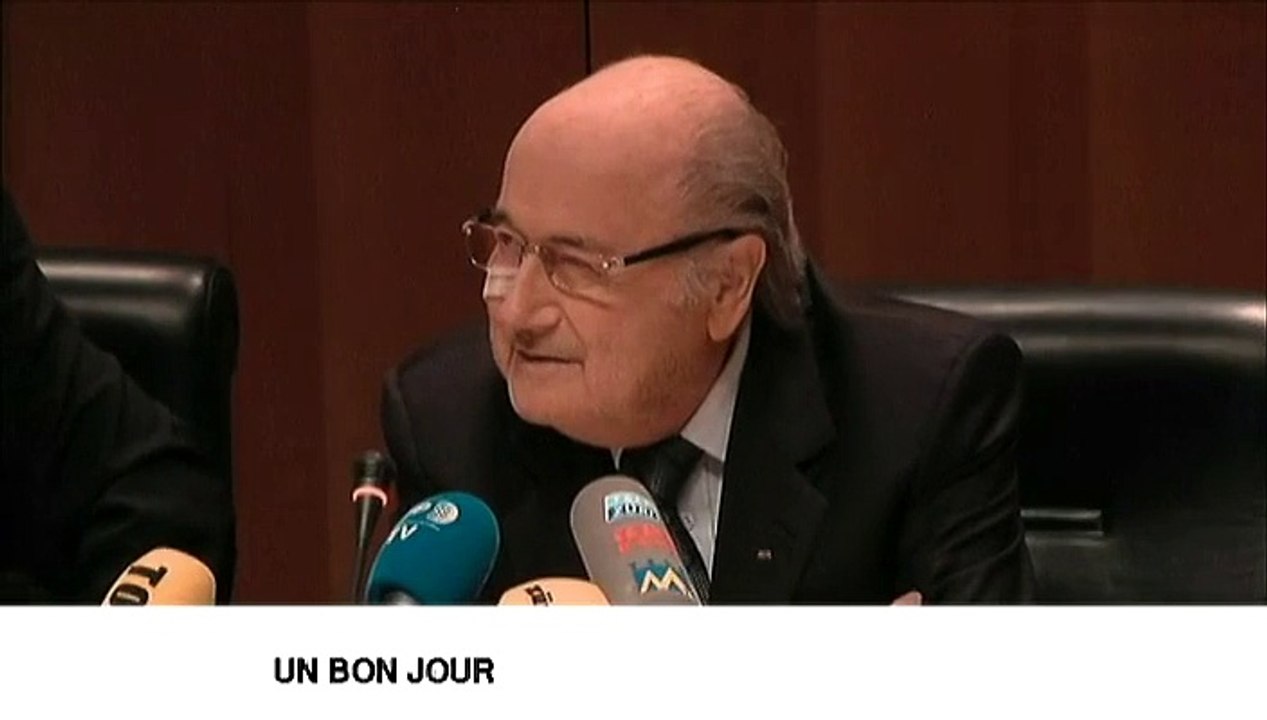 Suspendu huit ans par la Fifa, Sepp Blatter se sent comme "un punching-ball"