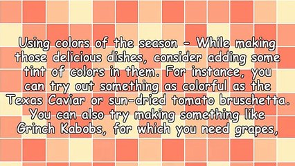 Holiday Appetizer Recipes - 5 Win-Win Factors