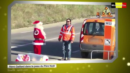 Rémi Gaillard dans la peau du Père Noël