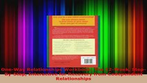 Read  OneWay Relationships Workbook The 12Week StepByStep Interactive for Recovery from Ebook Free