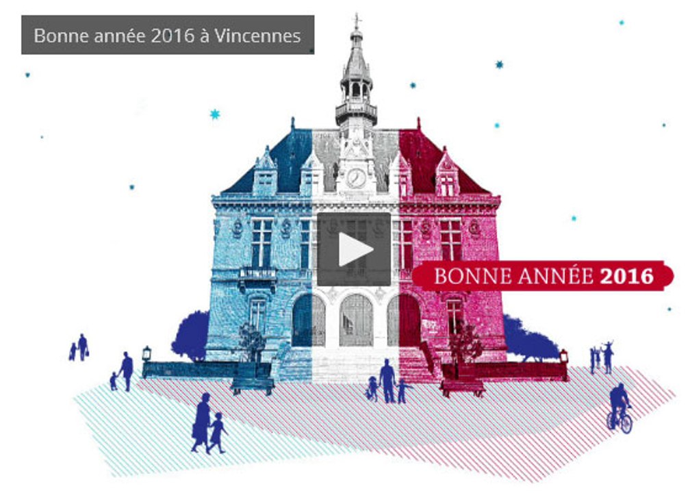 Bonne année 2016 à Vincennes