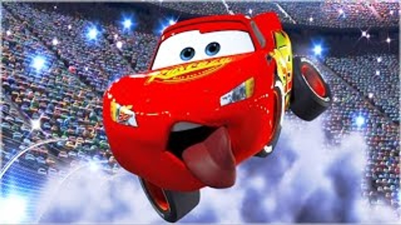Nursery Rhymes with Lightning McQueen Cars 2 HD Battle Race Gameplay Funny with Disney Pix