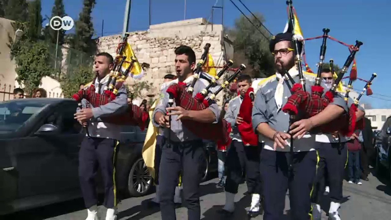 Dudelsackspieler in Palästina  | DW Nachrichten