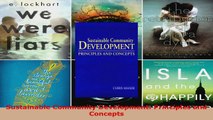 Read  Sustainable Community Development Principles and Concepts Ebook Free