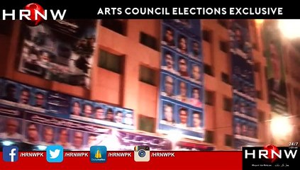 Tazaa Khabar  - Arts Council Elections - Exclusive Interviews