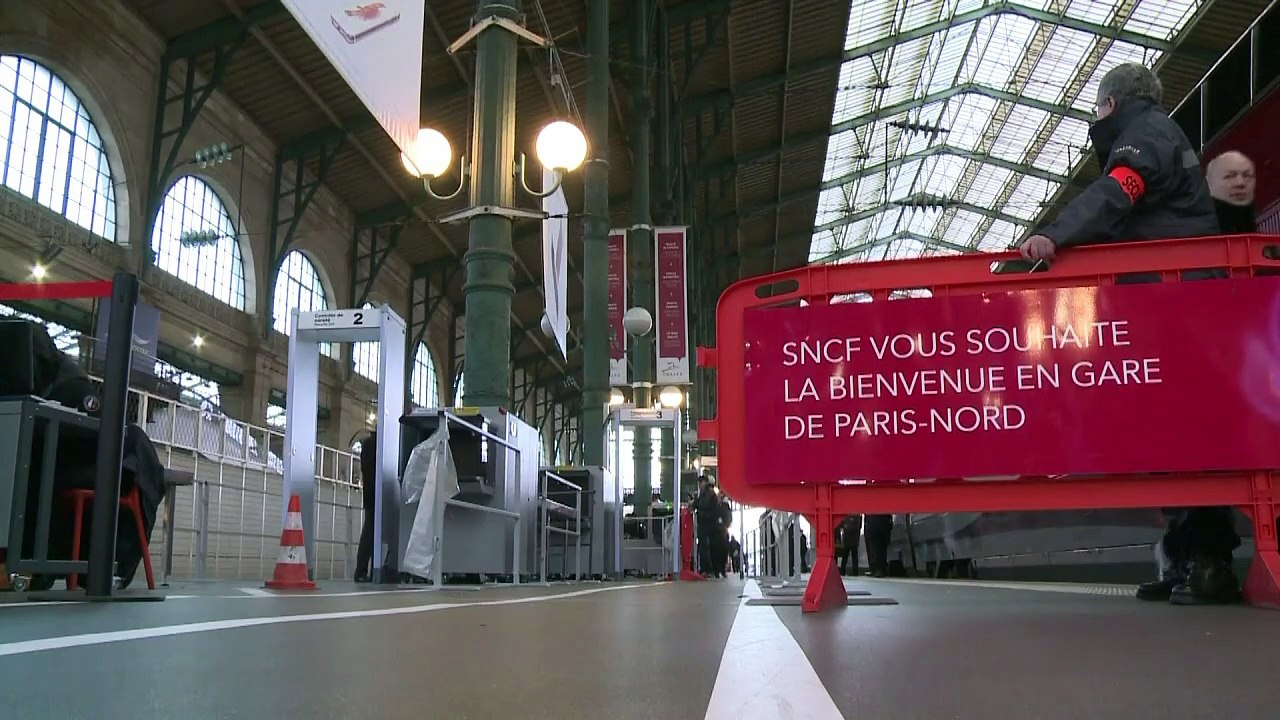 Sécurité dans les Thalys: des portiques à la gare du Nord