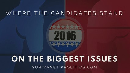 Where The Candidates Stand On The Most Important Issues