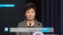 South Korean President Names New Finance Minister
