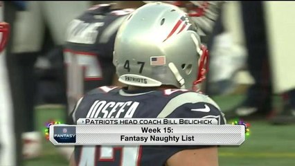 Week 15: Fantasy Naughty List