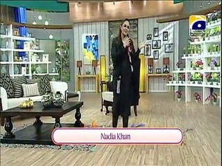 Nadia Khan Revealing The News That China Has Made Human Cloning And Soon It Will Come In Pakistan Too