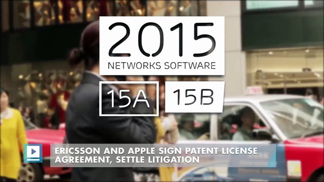 Ericsson and Apple sign patent license agreement, settle litigation