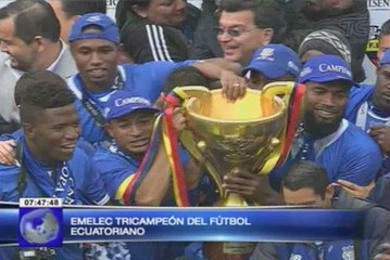 Emelec es el primer equipo visitante en dar la vuelta en Casa Blanca