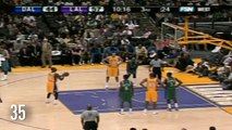 Kobe'den 3 çeyrekte 62 sayı!