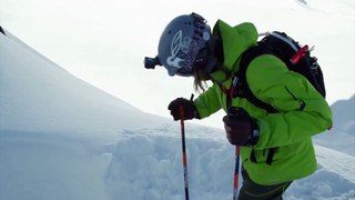 Most insane ski line you will ever see
