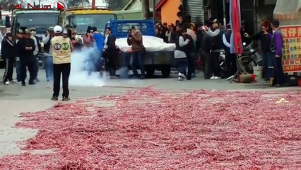 1 MILLION Fireworks Set Off At The Same Time...