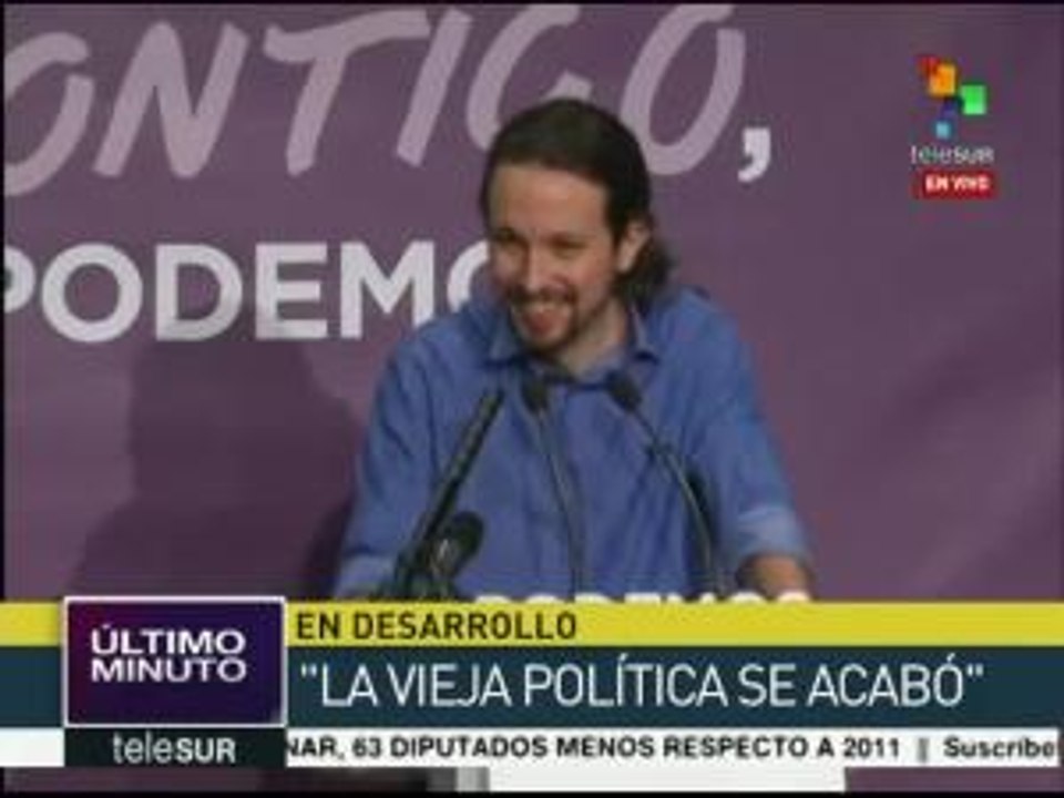 España: Iglesias llama al diálogo a todas las fuerzas políticas