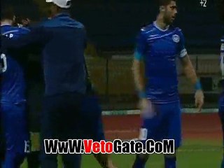 "خالد قمر"يتقدم بالهدف الثانى لـ سموحة فى وادى دجله