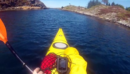 Peche Morue et Lieu jaune en kayak en Norvège