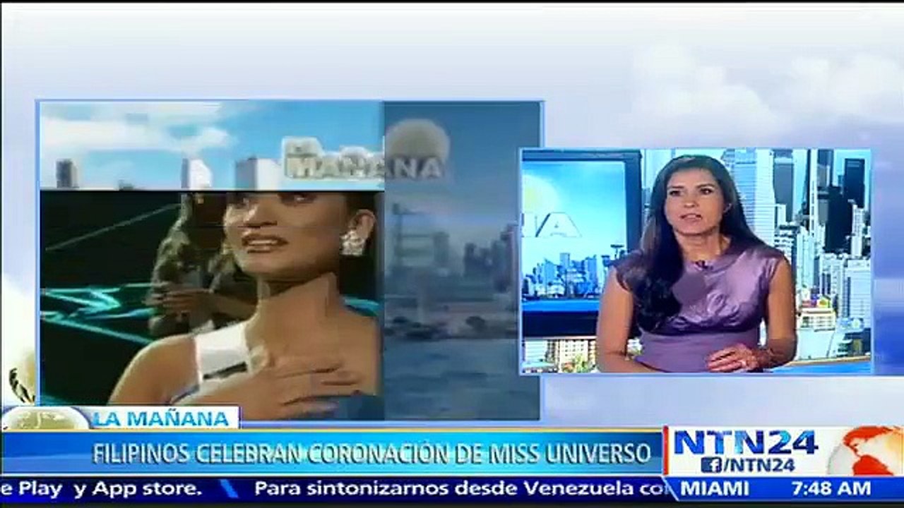 Filipinas celebra eufóricamente pese a polémica victoria de Pía Wurtzbach en Miss Universo