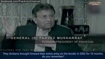 Parvez Musharaf Interview - Slap On India Face - PAKISTAN