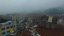 China continues to search for missing after landslide
