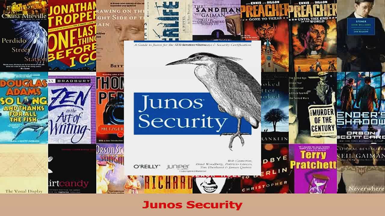 Junos Security PDF