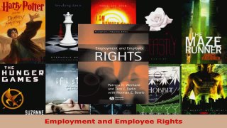 Read  Employment and Employee Rights Ebook Free